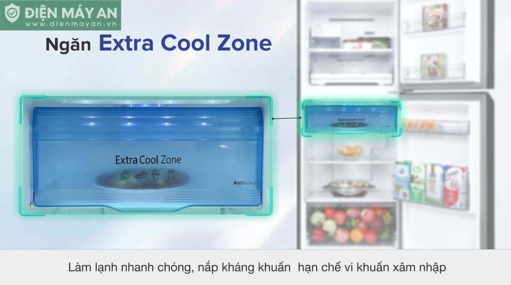 Tủ lạnh Panasonic Inverter 268 lít NR-TV301VGMV